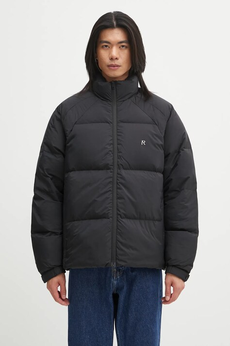 Pernata jakna Represent Funnel Neck Puffer boja: crna, za zimu, MLM11484