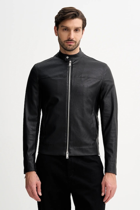 Bunda Sisley černá barva, přechodná, 21DYSN047