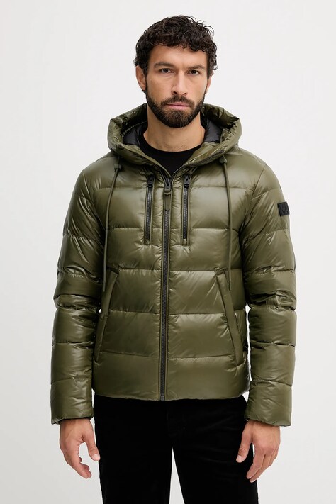 MACKAGE kurtka puchowa kolor zielony zimowa VICTOR-R