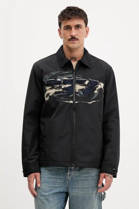 Яке Diesel J-OACHIM-D-PADD в черно преходен модел A19519.0AJFS