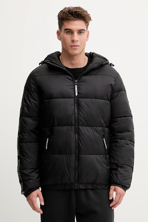 Guess kurtka ARLO kolor czarny zimowa Z5BL17 WO06I