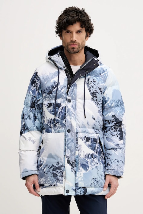 Guess piumino colore blu M5BL0O W3282