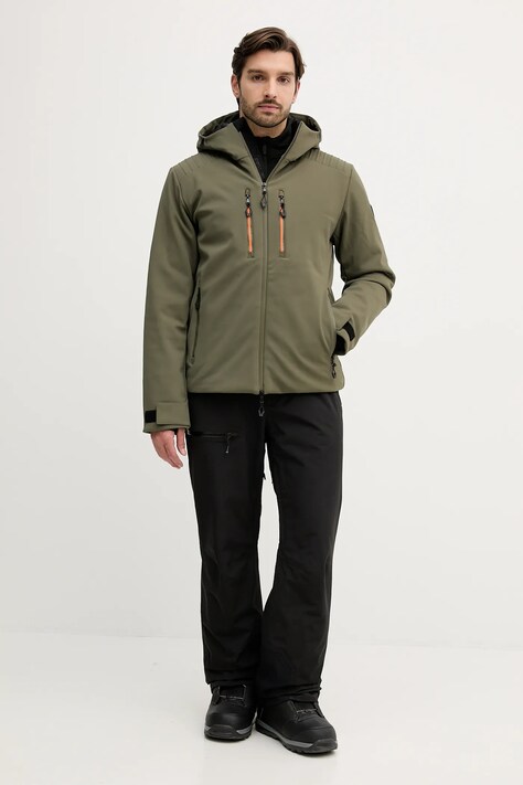 EA7 Emporio Armani kurtka narciarska kolor zielony AF13891.7M000462