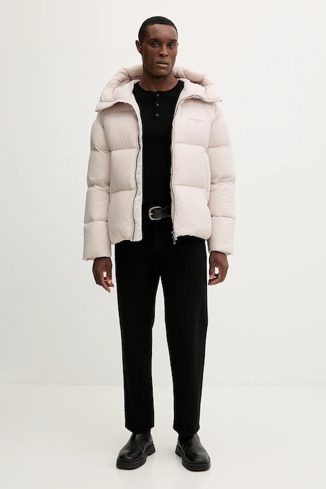 Armani Exchange kurtka puchowa kolor szary zimowa XM001115 AF16589