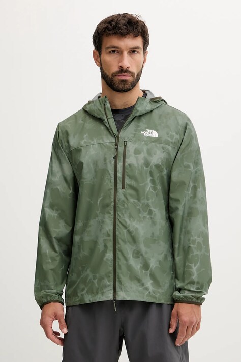Vetrovka The North Face Higher Run zelena barva, NF0A8D4CCZO1