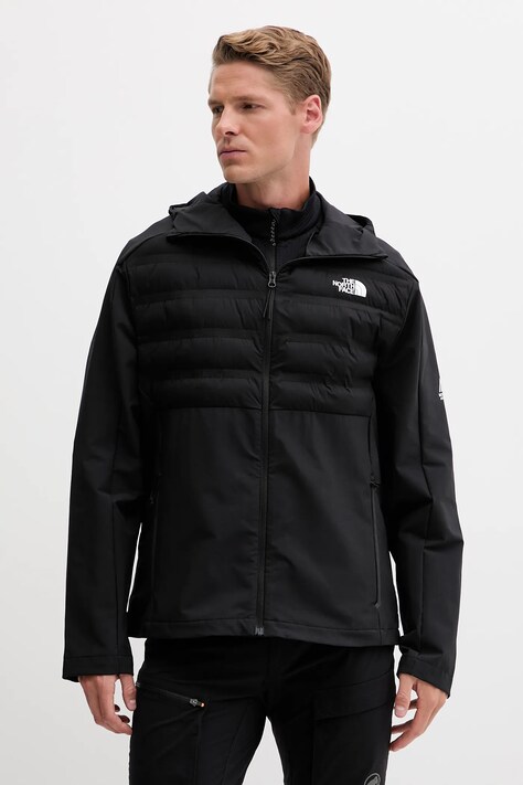 The North Face jachetă de antrenament Mountain Athletics Cari culoarea negru, de tranziție, NF0A8DY4JK31