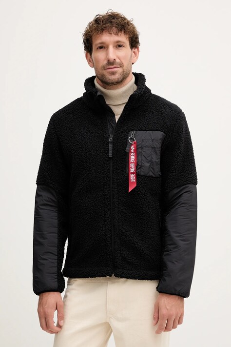 Alpha Industries kurtka kolor czarny przejściowa 148118.03