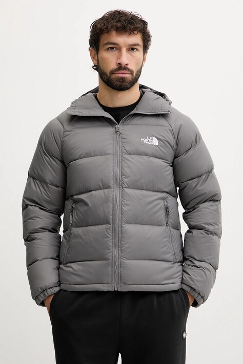 Μπουφάν με επένδυση από πούπουλα The North Face Hydrenalite χρώμα: γκρι, NF0A5GIE0UZ1