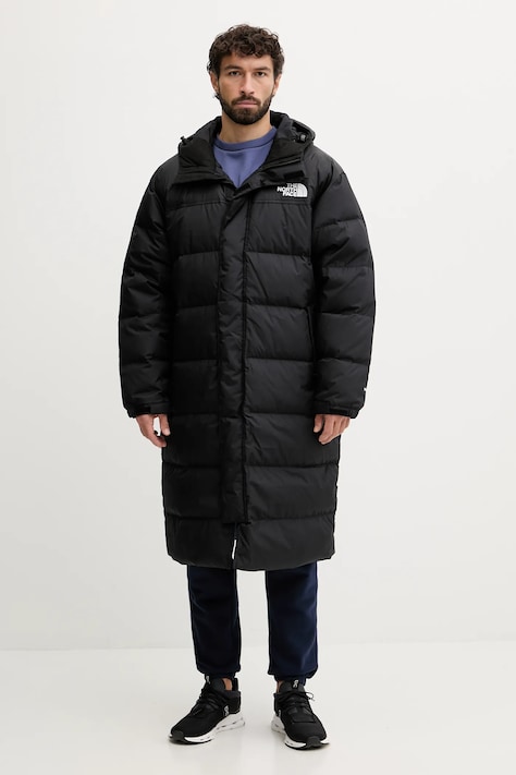 The North Face pehelydzseki Nuptse fekete, téli, NF0A832JGOE1