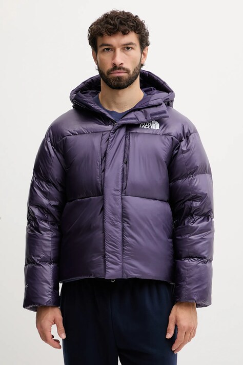 Μπουφάν με επένδυση από πούπουλα The North Face Pertex Down χρώμα: μοβ, NF0A8DQB1JI1