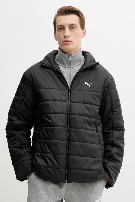 Puma geacă culoarea negru, de tranziție, 685210