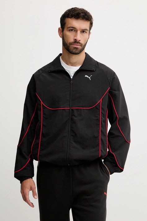 Puma kurtka PUMATECH-X kolor czarny przejściowa 632096