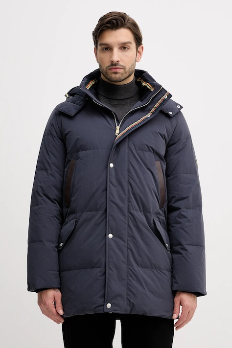 Paul Smith geacă de puf culoarea bleumarin, de iarnă, M1R-652Z-T02806