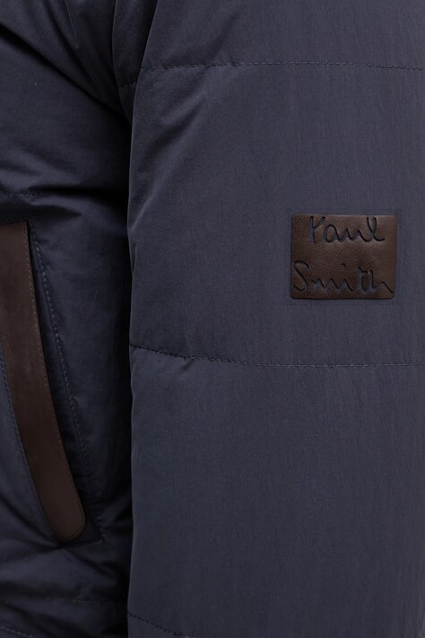 Пухова куртка Paul Smith — AW25-KUM0FI, темно-синій — фото 6