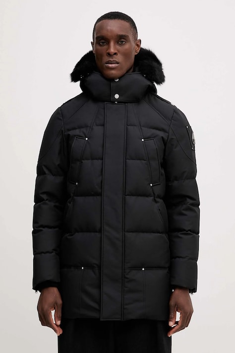 MOOSE KNUCKLES kurtka puchowa Cloud kolor czarny zimowa M35MP221S