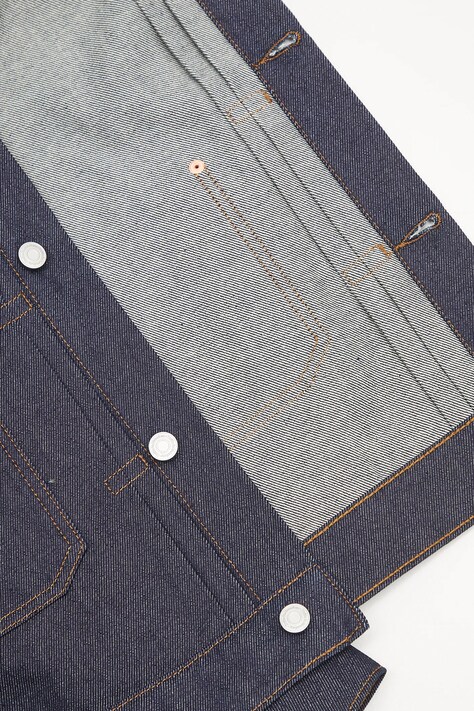Джинсова куртка Drôle de Monsieur La Veste Denim Brut — фото 6