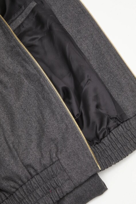 Вовняна куртка Drôle de Monsieur La Trackjacket Flanelle — фото 5