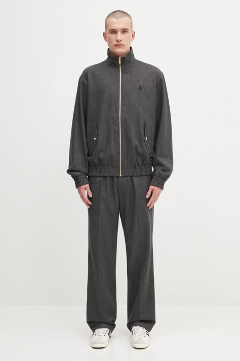 Вовняна куртка Drôle de Monsieur La Trackjacket Flanelle — фото 6