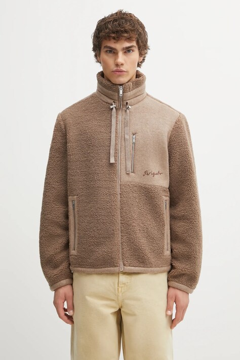 Axel Arigato bluza Alpine męska kolor beżowy gładka A3149001