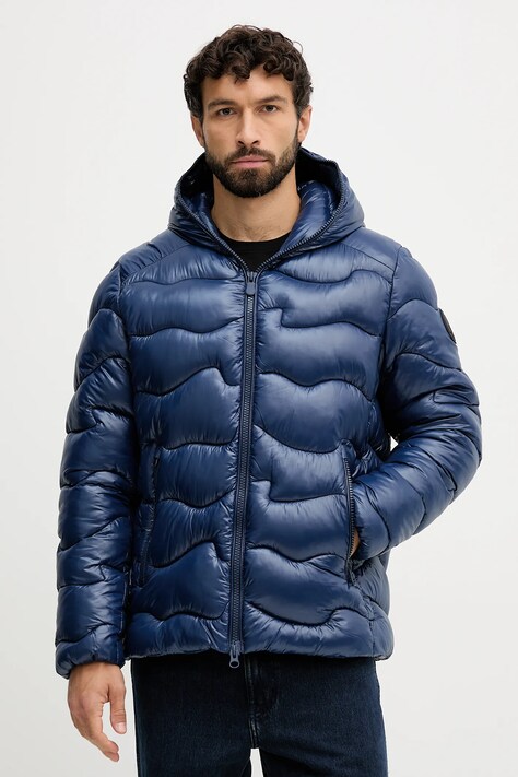 Save The Duck kurtka CHET kolor niebieski zimowa D32390M.LOVE21