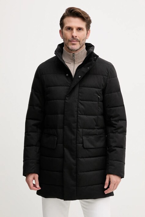 Bunda Save The Duck GORDON černá barva, zimní, D42419M.FLAN21