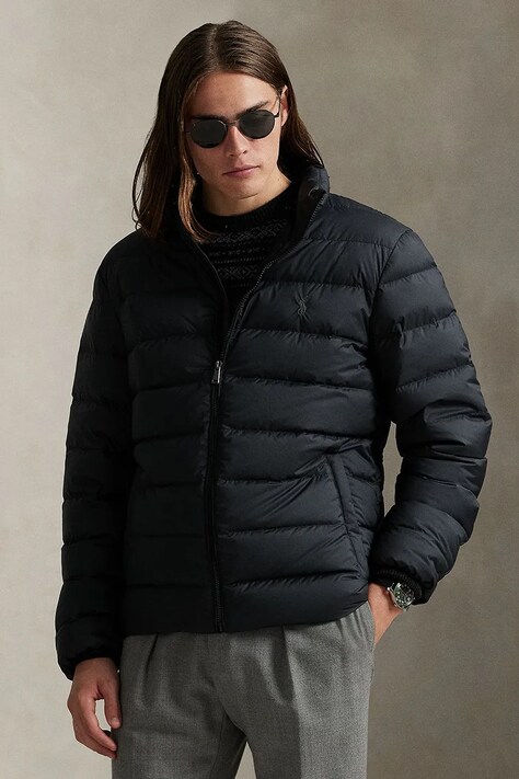 Polo Ralph Lauren kurtka kolor czarny przejściowa 710967774