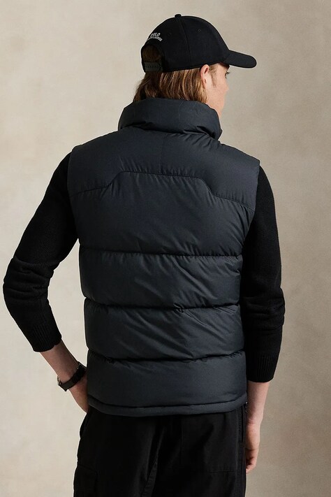 Polo Ralph Lauren bezrękawnik niemowlęcy kolor czarny zimowy 710968283