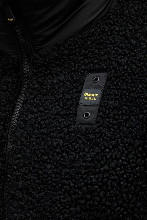 Куртка Blauer HAZELWOOD колір чорний демісезонна BLUC01224