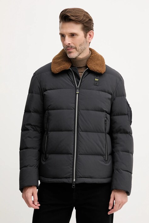 Blauer kurtka puchowa REYNOLD kolor czarny BLUC03020