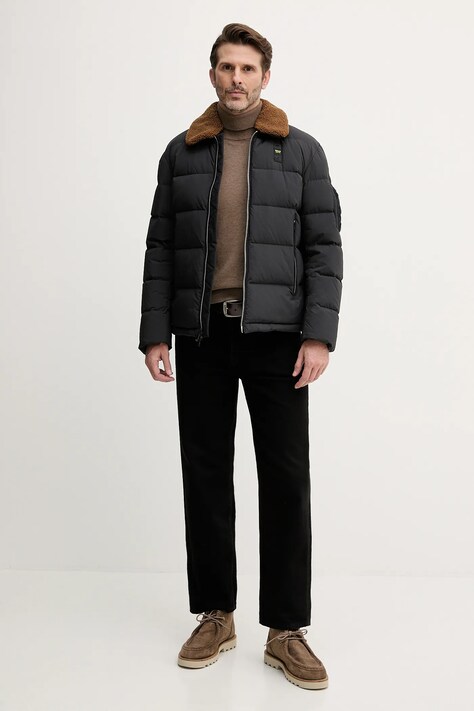 Blauer kurtka puchowa REYNOLD kolor czarny BLUC03020