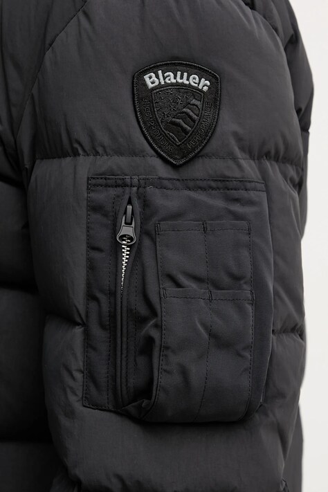 Пухова куртка Blauer REYNOLD — AW25-KUM0L7, чорний — фото 7
