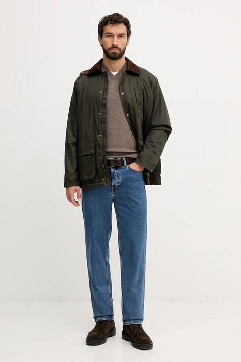 Pepe Jeans kurtka kolor zielony przejściowa oversize PM4027181
