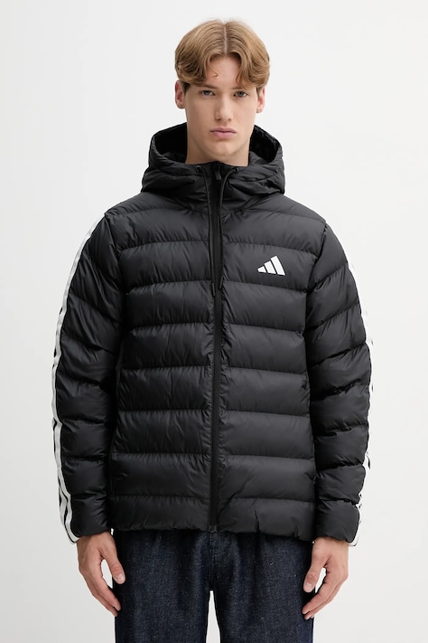 adidas kurtka Essentials kolor czarny przejściowa JM8355