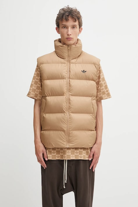 Vesta adidas Originals Commercial Vest zelená farba, zimná, JX4124