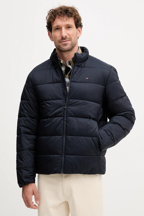 Tommy Hilfiger kurtka kolor granatowy przejściowa MW0MW41982