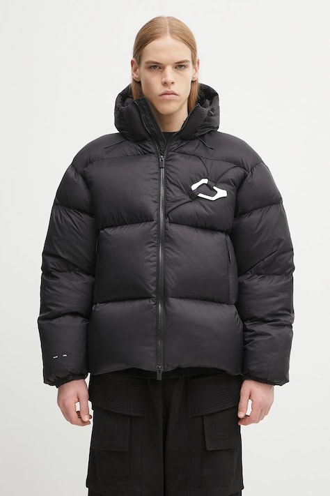 Пухено яке Heliot Emil в черно зимен модел PREAW25_M_02_093_BLK01_CO