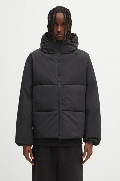 Heliot Emil kurtka puchowa kolor czarny zimowa AW25_M_02_093_BLK01_CO