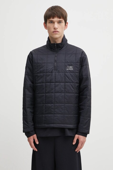 MM6 Maison Margiela kurtka x Salomon kolor czarny przejściowa SH0AM0068.M35595.900