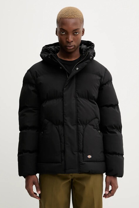 Dickies kurtka kolor czarny zimowa DK0A87OH