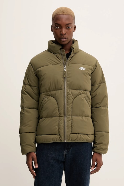 Куртка Dickies колір зелений зимова DK0A87OG