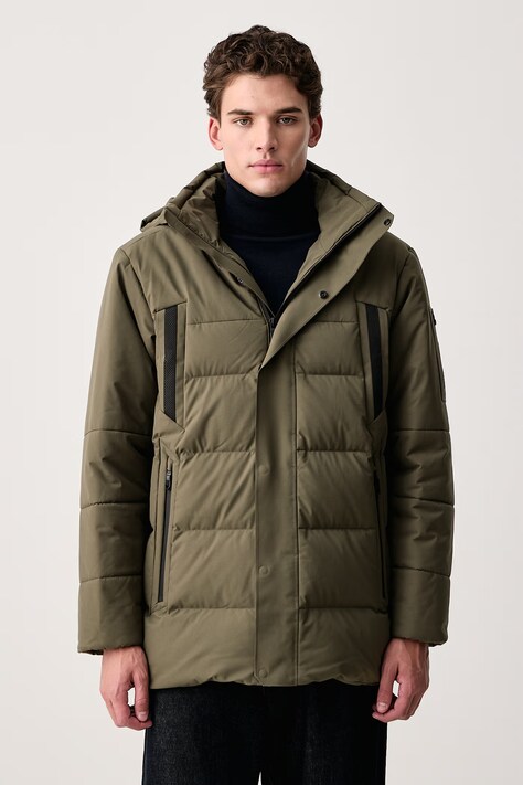 BOSS Green Zimná bunda pánska OW_Block-X Parka zelená 50547262