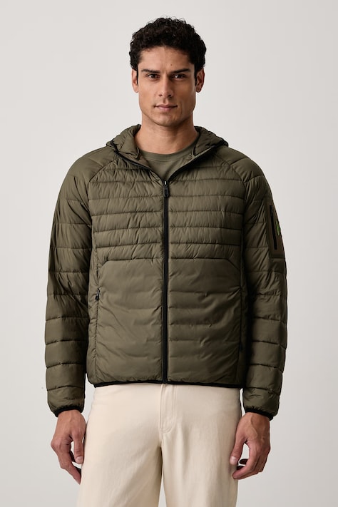 BOSS Green Krátká bunda pánská OW_Urbanex JT HD zelená 50549181