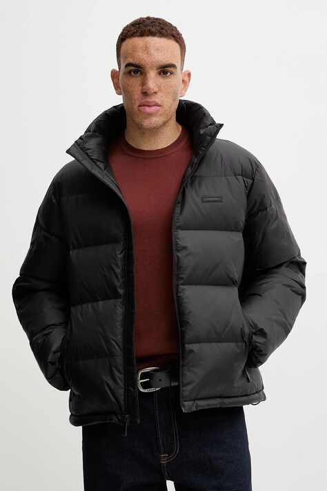 Пуховая куртка Calvin Klein цвет чёрный зимняя LV04LD529G