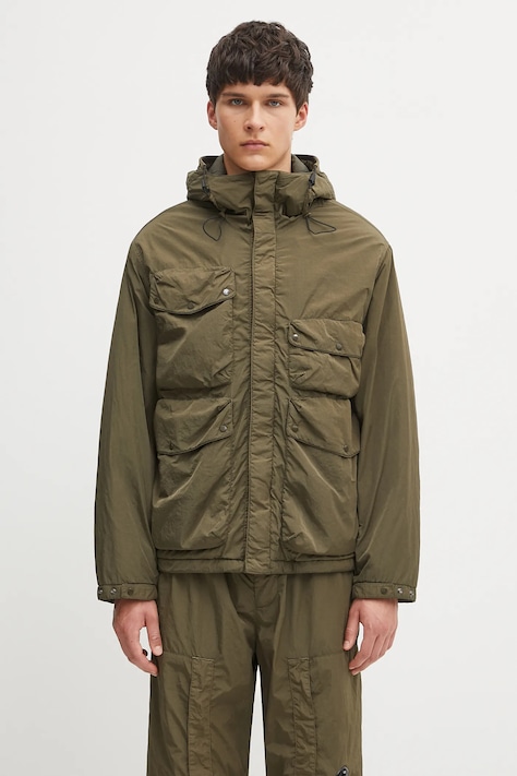 C.P. Company rövid kabát zöld, átmeneti, 19CMOW010A005904G