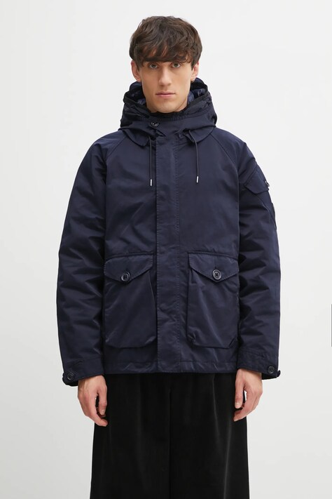 C.P. Company kurtka kolor granatowy zimowa 19CMOW189A110089G