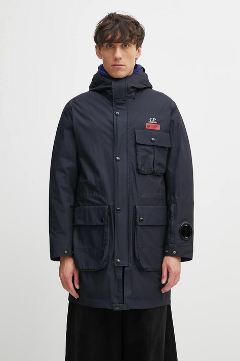 C.P. Company jacket navy blue color 19CMOW215A110411G