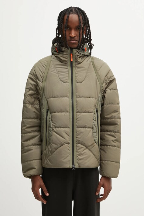 Napapijri kurtka A-Biez modular puf kolor zielony przejściowa NP0A88YQG0A1