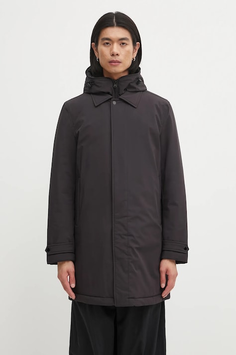 Куртка Woolrich Stretch 2 in 1 Carcoat колір чорний зимова CFWOOU0928MRUT3339