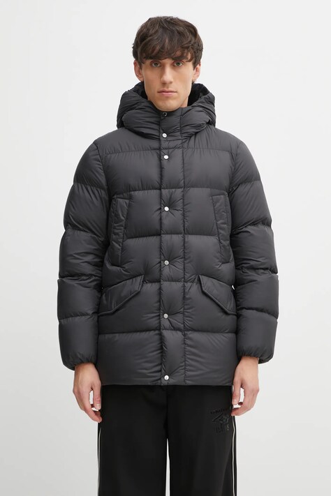 Woolrich kurtka puchowa Cloud Davis kolor czarny zimowa CFWOOU2087MRUT2635