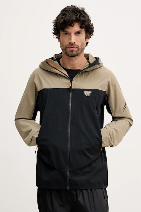 Dynafit kurtka outdoorowa Ridge DST kolor brązowy 08.0000071864